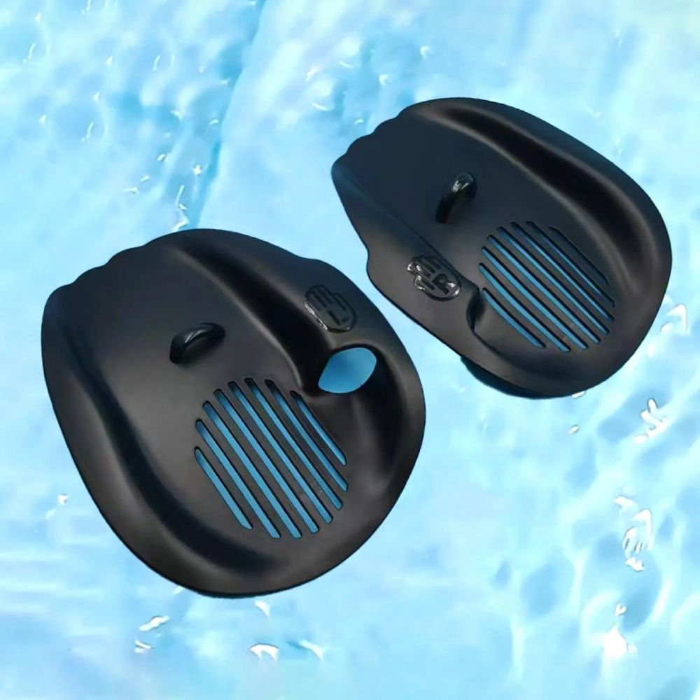 Flippers Swimming - 1 çift ağlı yüzme el paletleri