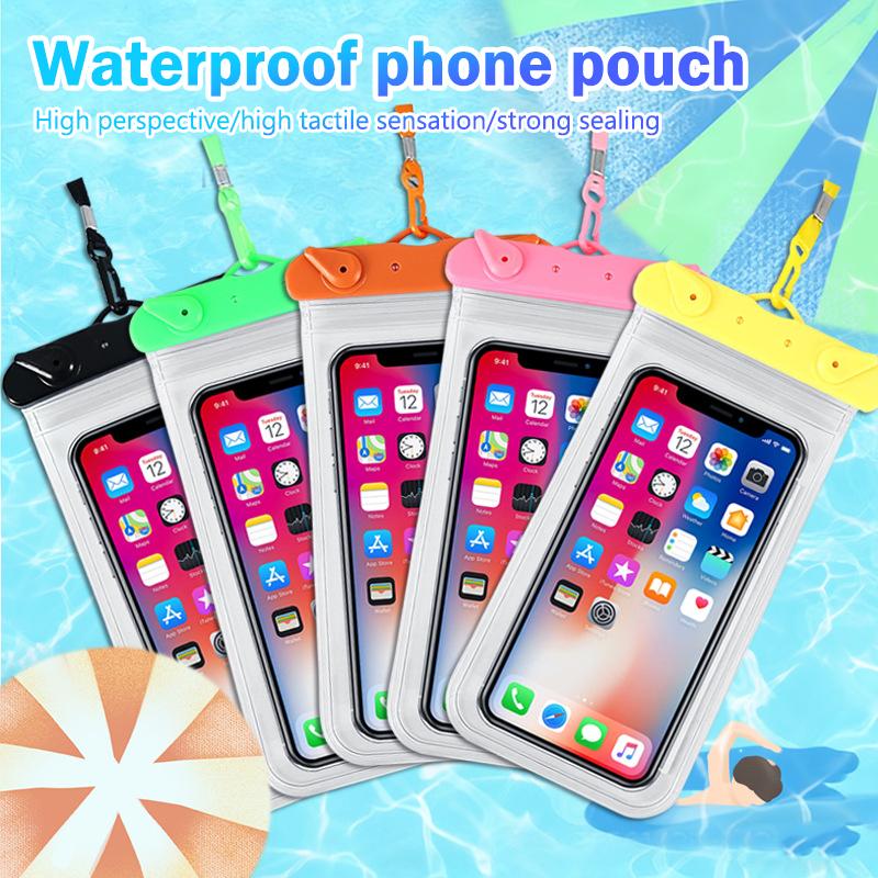 Dry Bag Waterproof - 【F】Telefon İçin Tam Görüş Açısına Sahip,