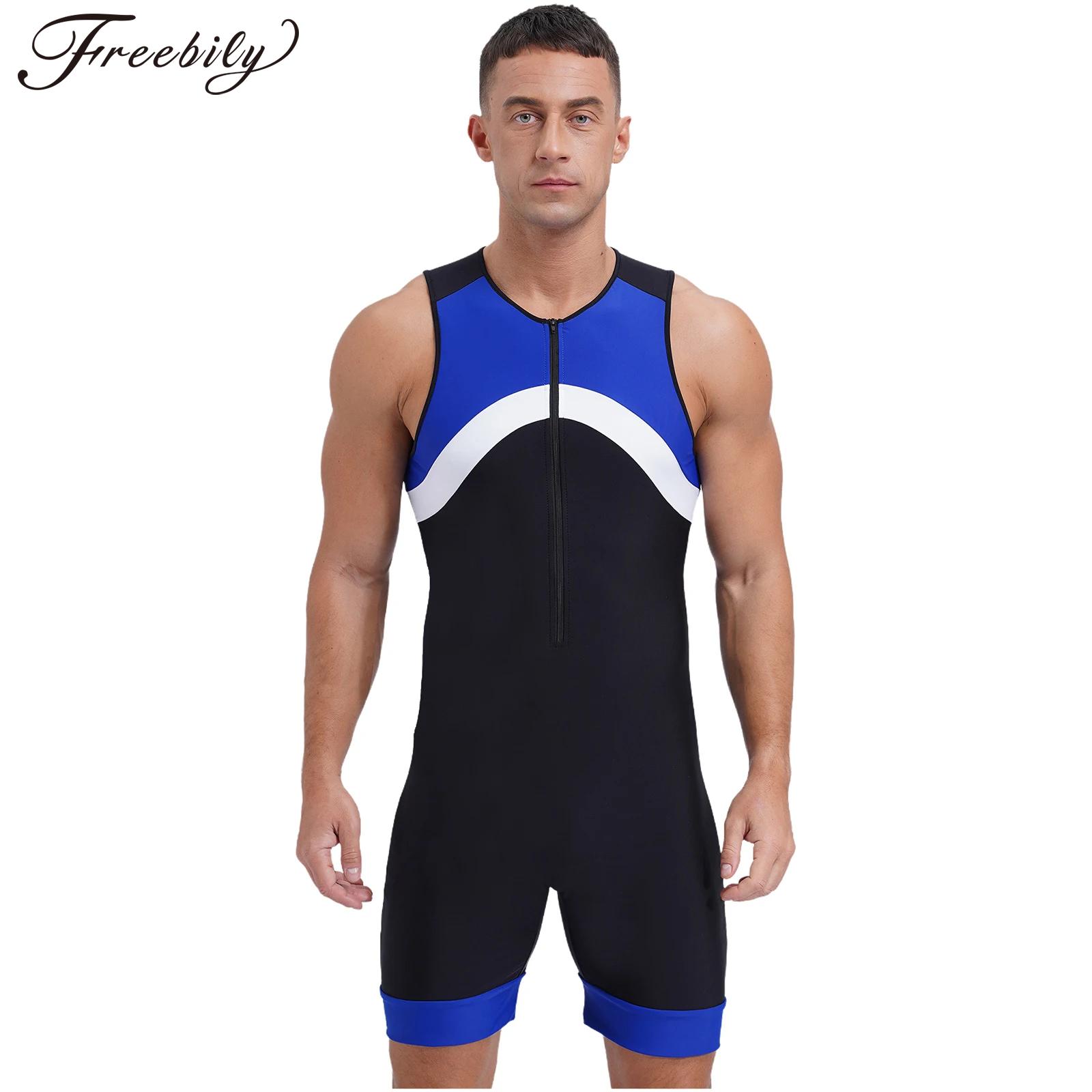 Wetsuit Men - Erkek kolsuz tek parça Wetsuit mayo