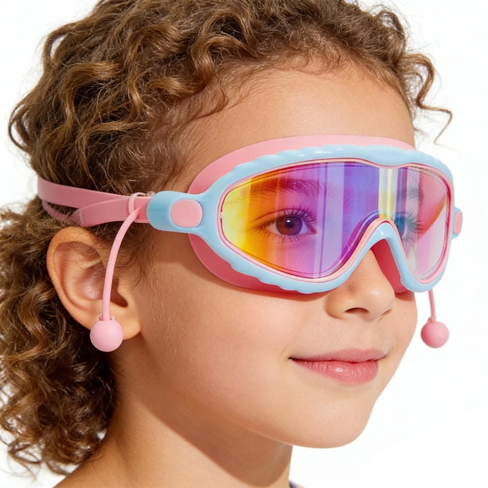 Goggles Swim - Çocuklar için yüzme gözlüğü buğu önleyici