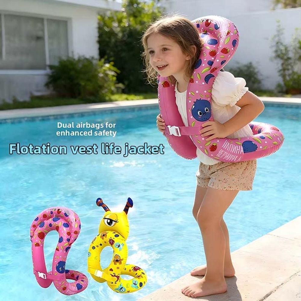 Life Jacket - Şişme Tasarım Çocuk Can Yeleği Ayarlanabilir