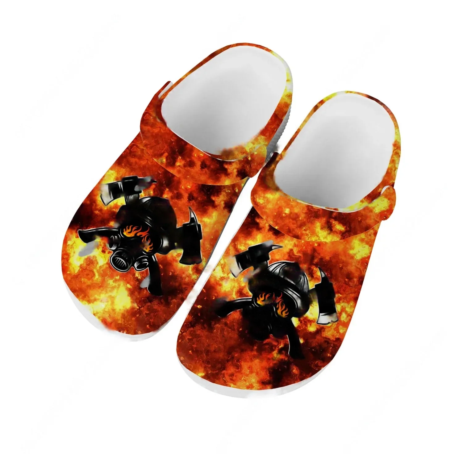 Water Shoes - İtfaiyeci Ev Yangın Kurtarma Sandaletleri Erkek