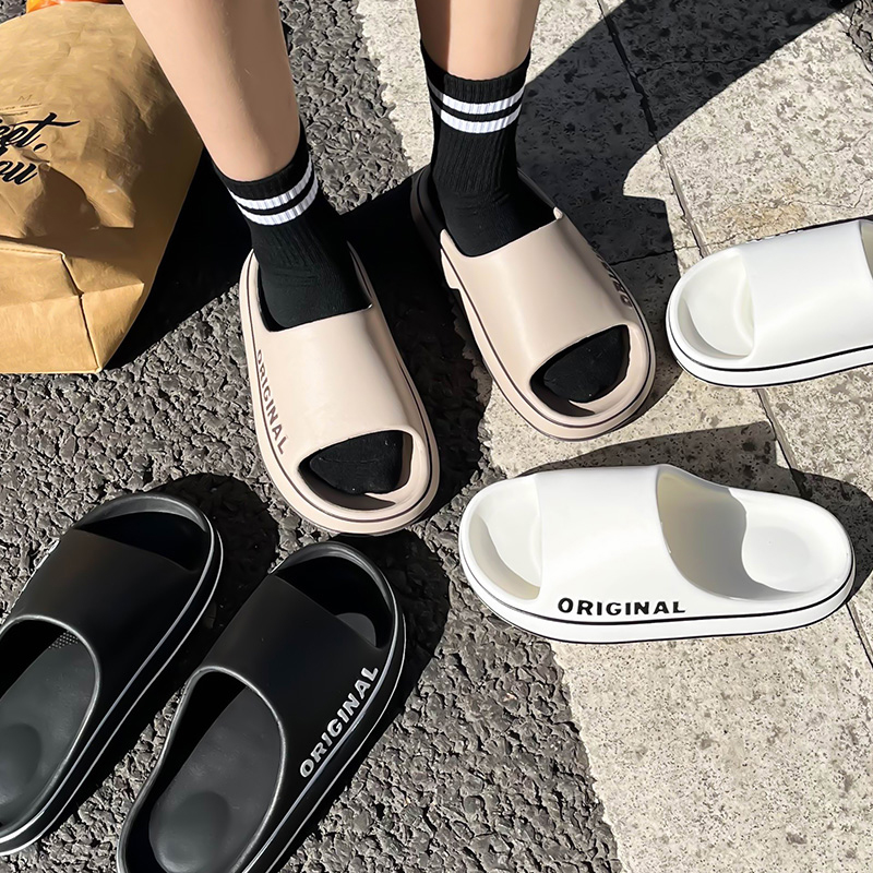 Water Shoes - Erkek Kalın Tabanlı İç Mekan Banyo