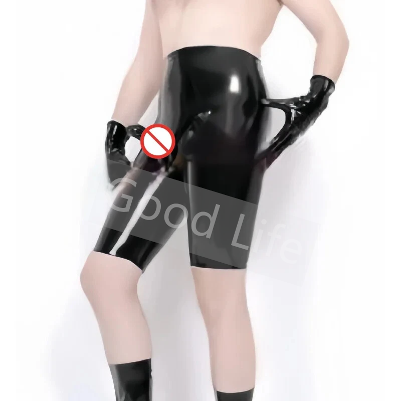 Wetsuit Men - El yapımı Erkekler Siyah Seksi Lateks