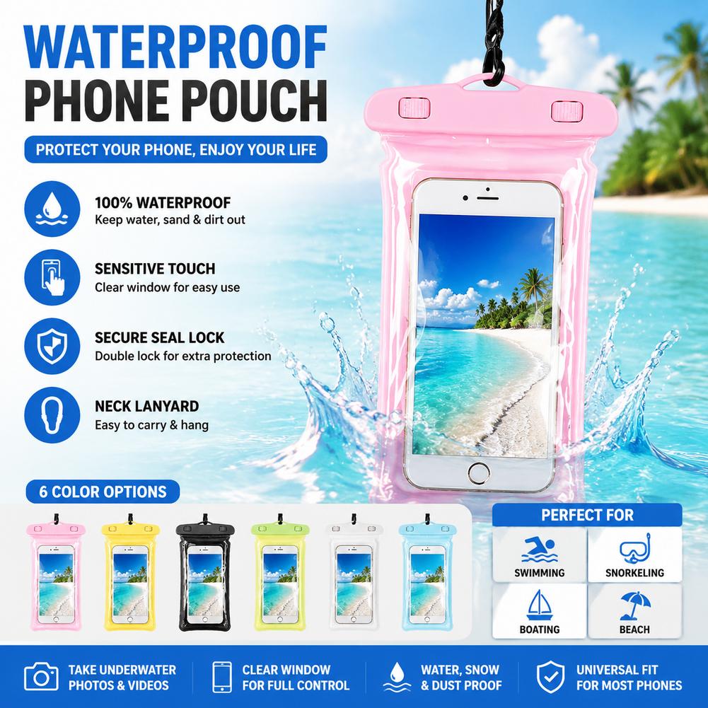 Şeffaf Su Geçirmez Telefon Kıl - Dry Bag Waterproof incelemesi ve fiyatı